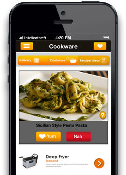 kitchen fast iphone app screen 2